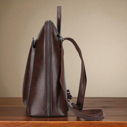 Zaino classico con doppia cerniera – design elegante