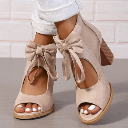 Sandalias Comfort con lazo