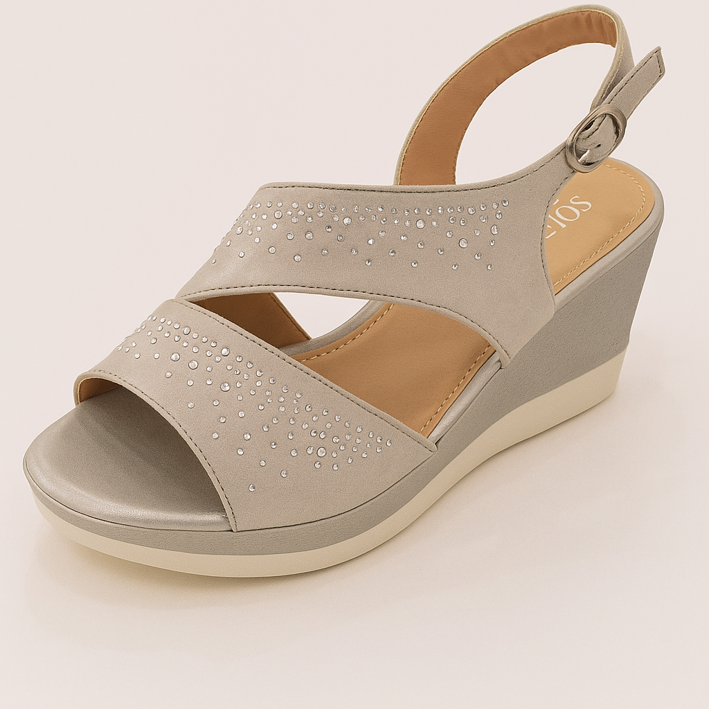 Sia - Sandalias cómodas para mujer