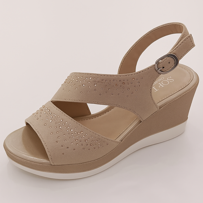 Sia - Sandalias cómodas para mujer
