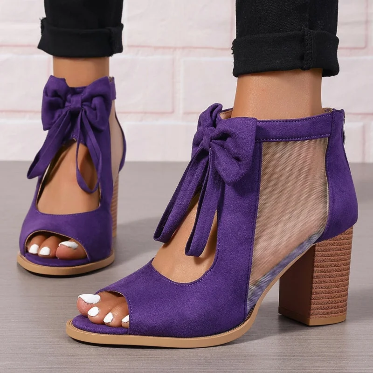 Sandalias Comfort con lazo