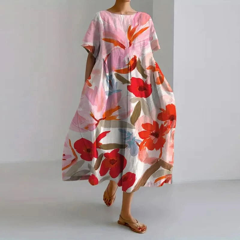 SAINT-VALENTIN | Robe d'été fleurie