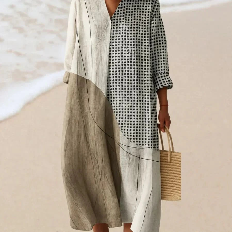 ELARA™ | VESTIDO DE OTOÑO INSPIRADO EN EL ARTE