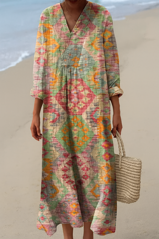 Virginia - Vestido de verano estampado