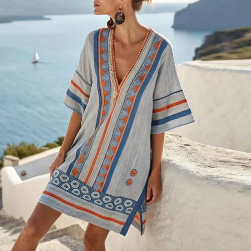 Elegante Gwen: vestido largo y fluido para cualquier ocasión
