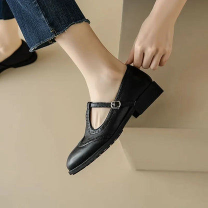 Sarah™ | Eleganti Mary Jane con cinturino a T