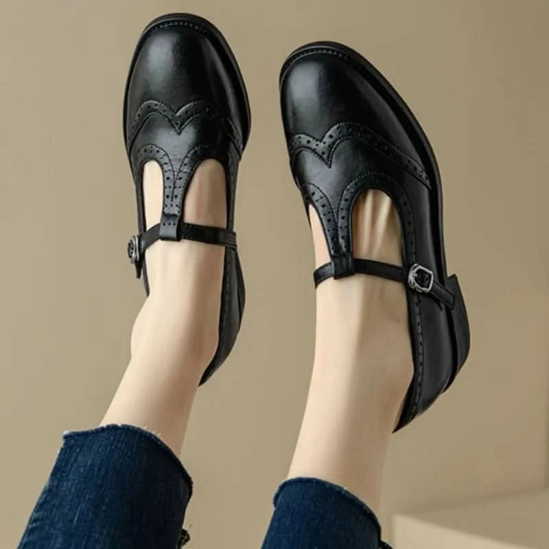 Sarah™ | Eleganti Mary Jane con cinturino a T