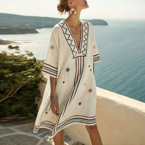 Naomi: un elegante y versátil vestido de playa para los días de verano
