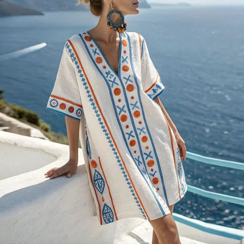 Elin - Elegante vestido de playa para fiestas de verano y días en la playa