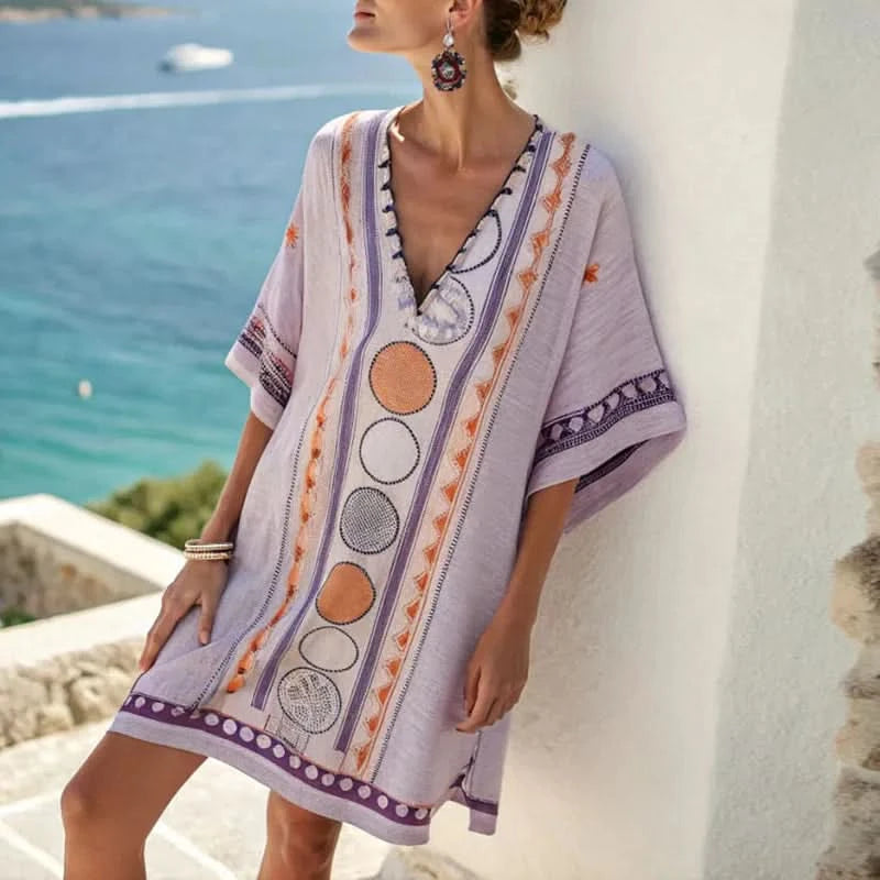 Esmee: un elegante y cómodo vestido de playa para un estilo natural