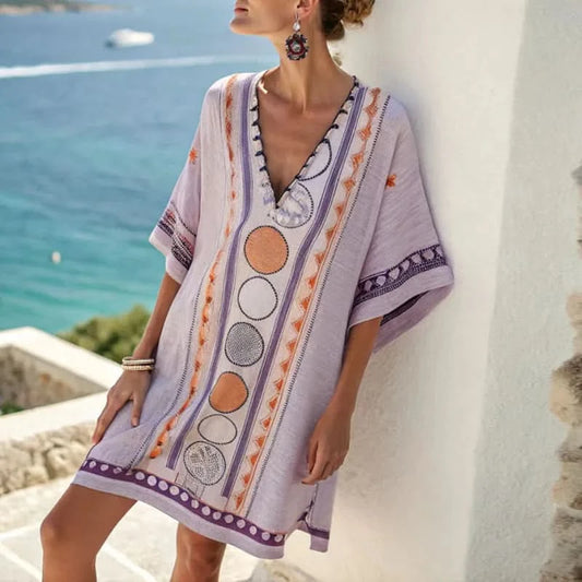 Esmee: un elegante y cómodo vestido de playa para un estilo natural