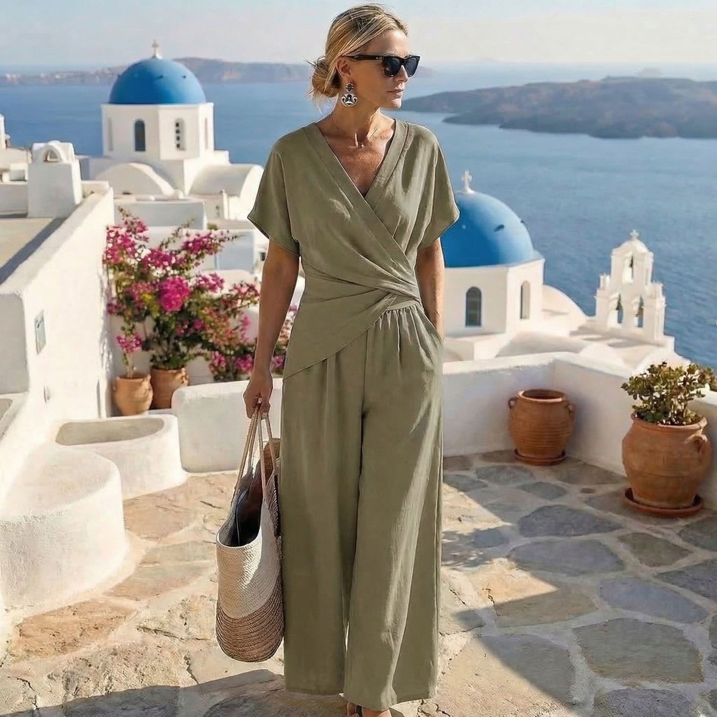 Conjunto elegante de dos piezas Fenna