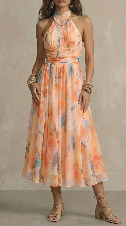 Aurora | Abito con Collo Halter